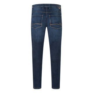 MAC ARNE PIPE dark blue 3D wash 0524-00-0975L H762 - HEMP DENIM