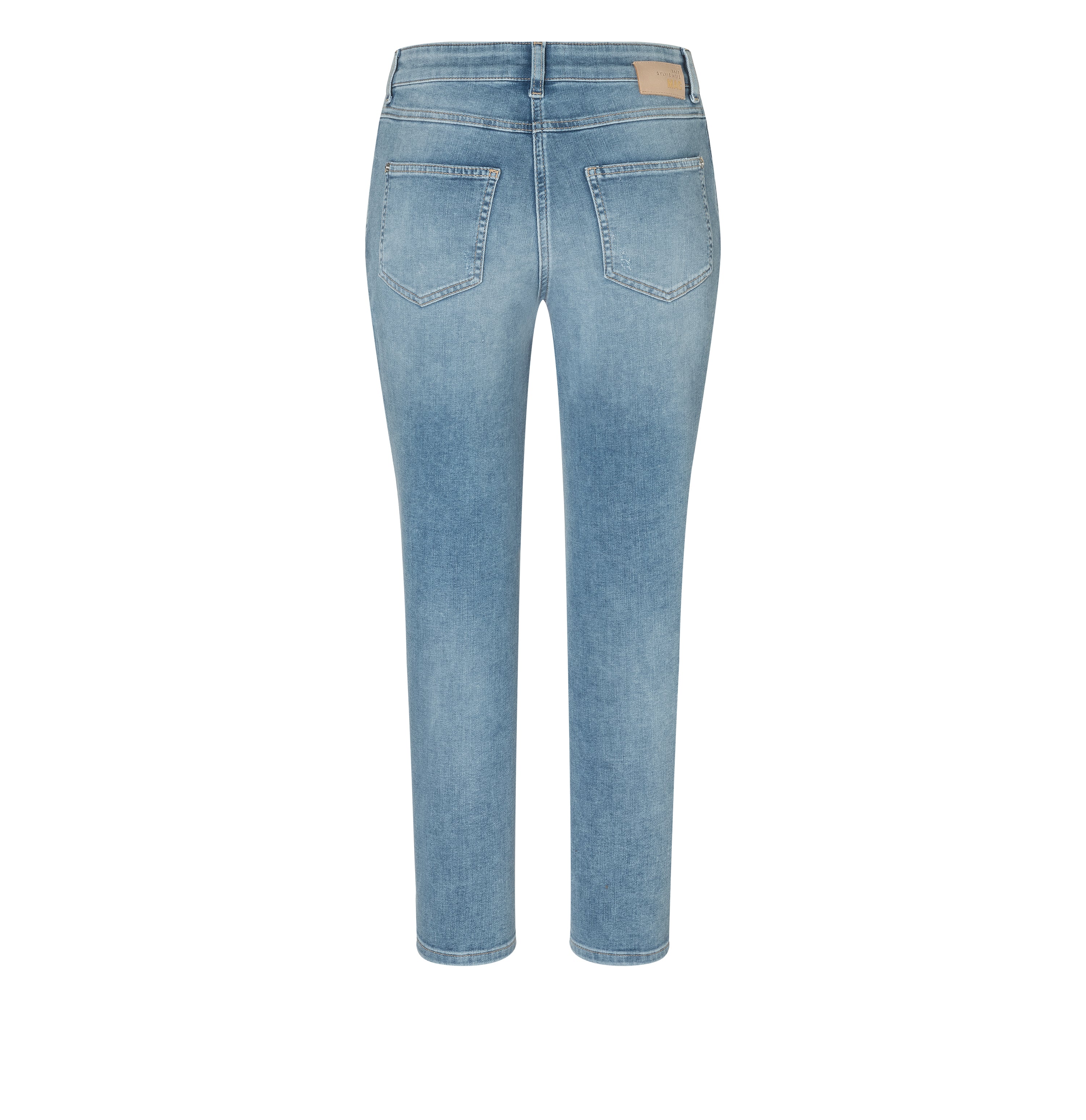 MAC MEL Five Pocket Jeans - Sunwashed Sky Blue - 2620-90-0389L-D285