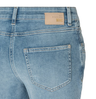 MAC MEL Five Pocket Jeans - Sunwashed Sky Blue - 2620-90-0389L-D285