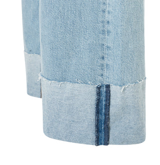 MAC NEVADA Wide Leg Jeans - Skywashed Breeze - 2805-90-0291-D272