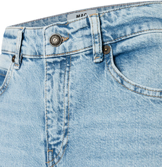 MAC NEVADA Wide Leg Jeans - Skywashed Breeze - 2805-90-0291-D272