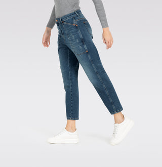 MAC IOWA Baggy-Jeans - Coastal Indigo Blue - 2803-90-0333L-D541