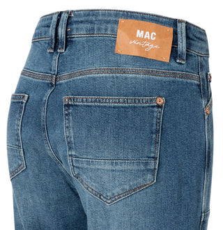 MAC IOWA Baggy-Jeans - Coastal Indigo Blue - 2803-90-0333L-D541