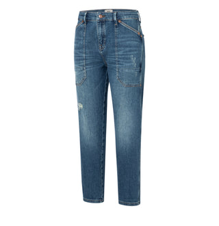 MAC IOWA Baggy-Jeans - Coastal Indigo Blue - 2803-90-0333L-D541