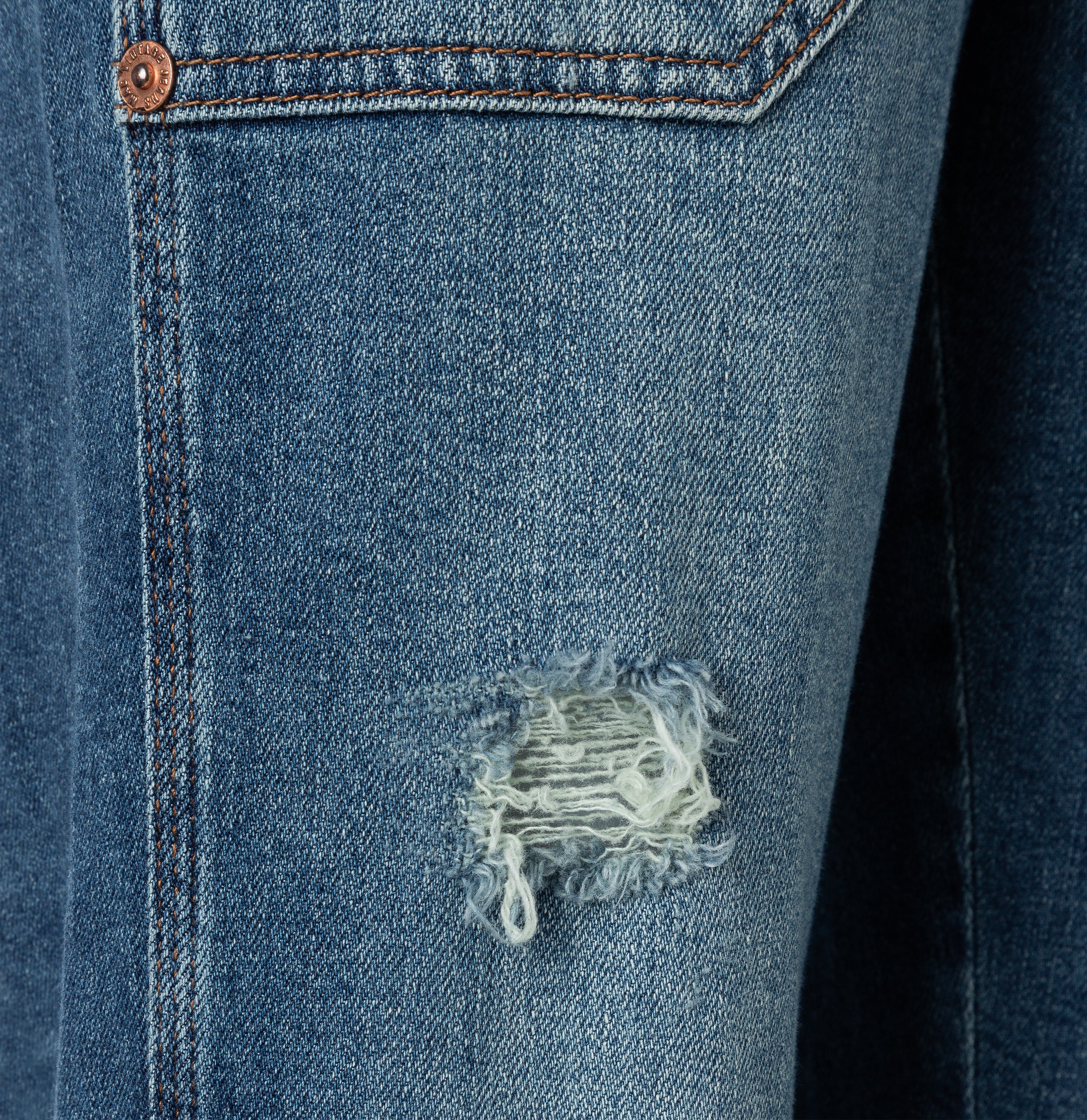 MAC IOWA Baggy-Jeans - Coastal Indigo Blue - 2803-90-0333L-D541 von MAC