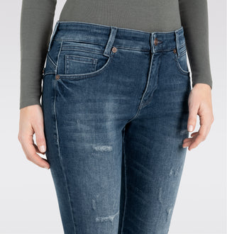 MAC New Jersey Jeanshose - Ocean Drift Blue - 2800-90-0333L-D611