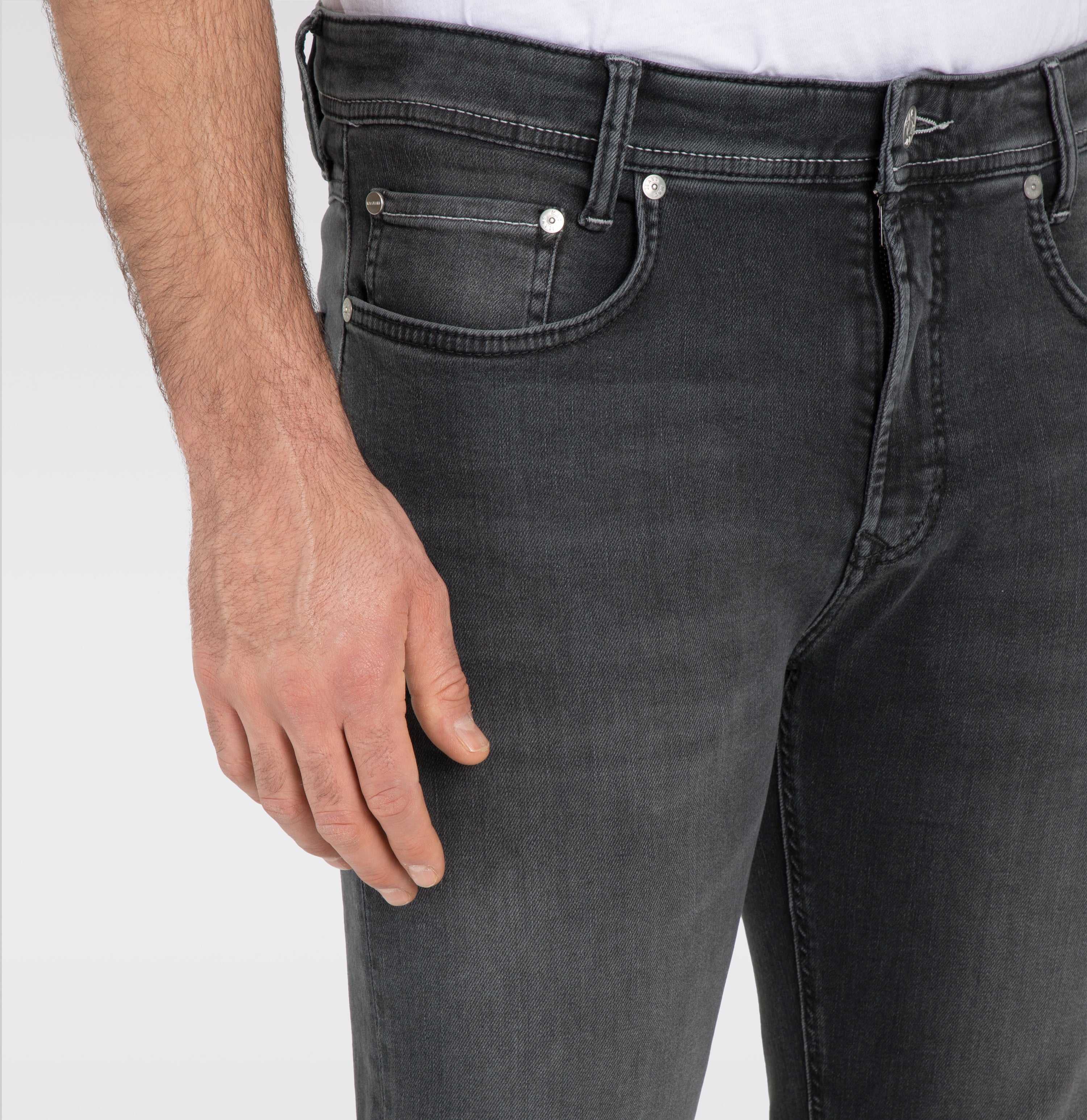 MAC MACFLEXX Ultimate Driver Pants - Night Charcoal Vintage - 0518-05-1995L-H888 von MAC