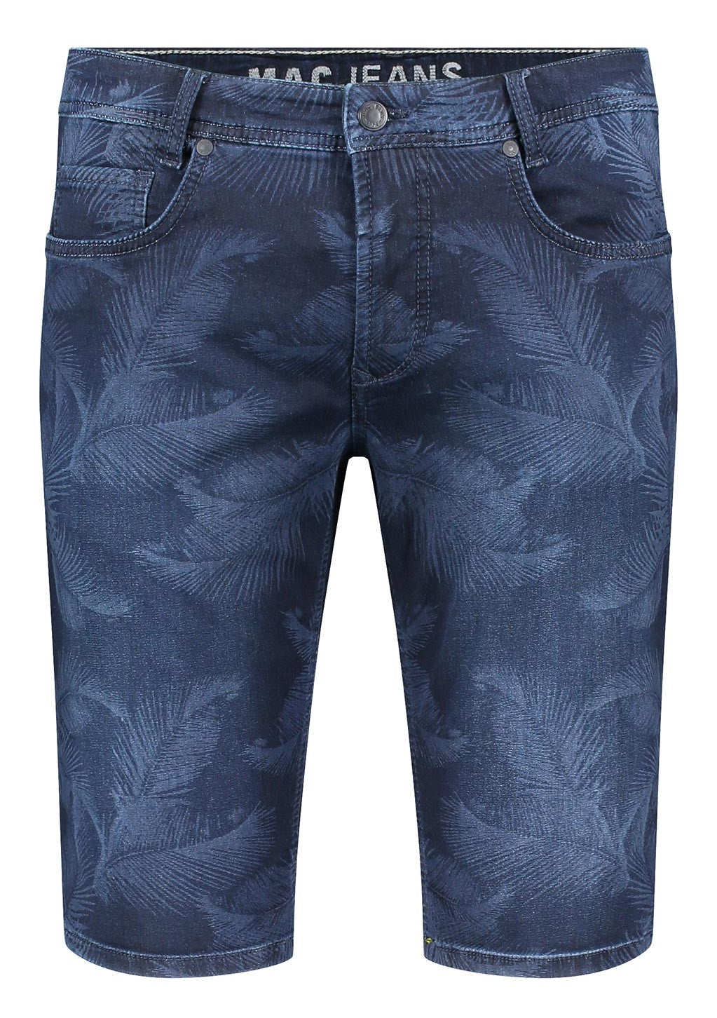 MAC Jog'N Short Bermuda - Ocean Indigo Palm - 0562-00-0994-H976
