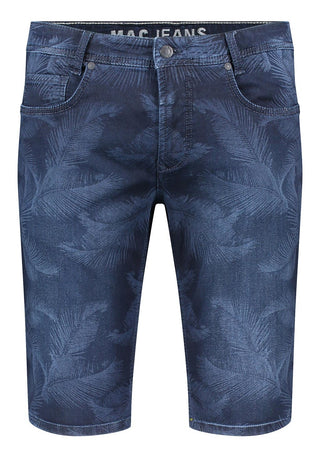 MAC Jog'N Short Bermuda - Ocean Indigo Palm - 0562-00-0994-H976