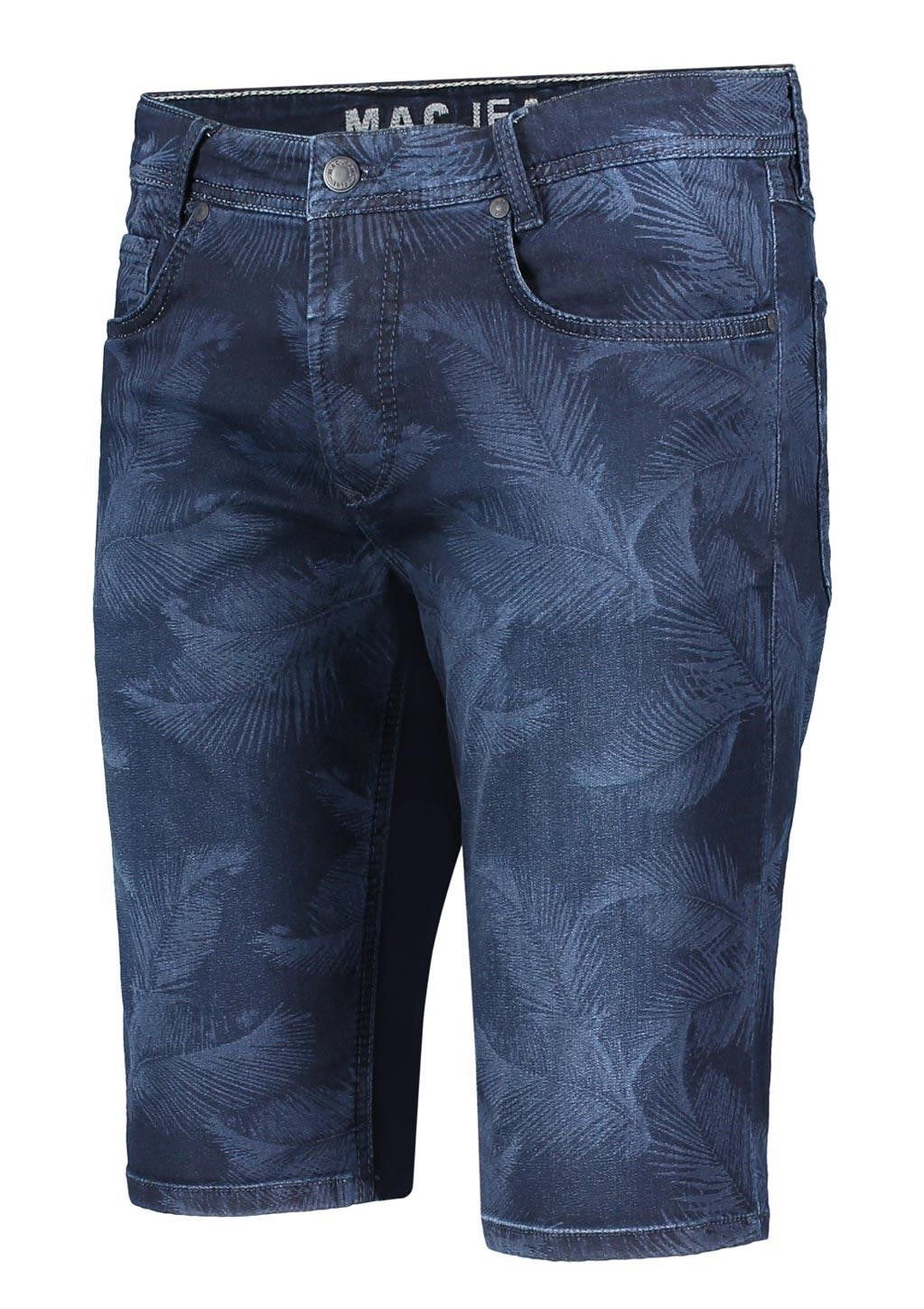 MAC Jog'N Short Bermuda - Ocean Indigo Palm - 0562-00-0994-H976