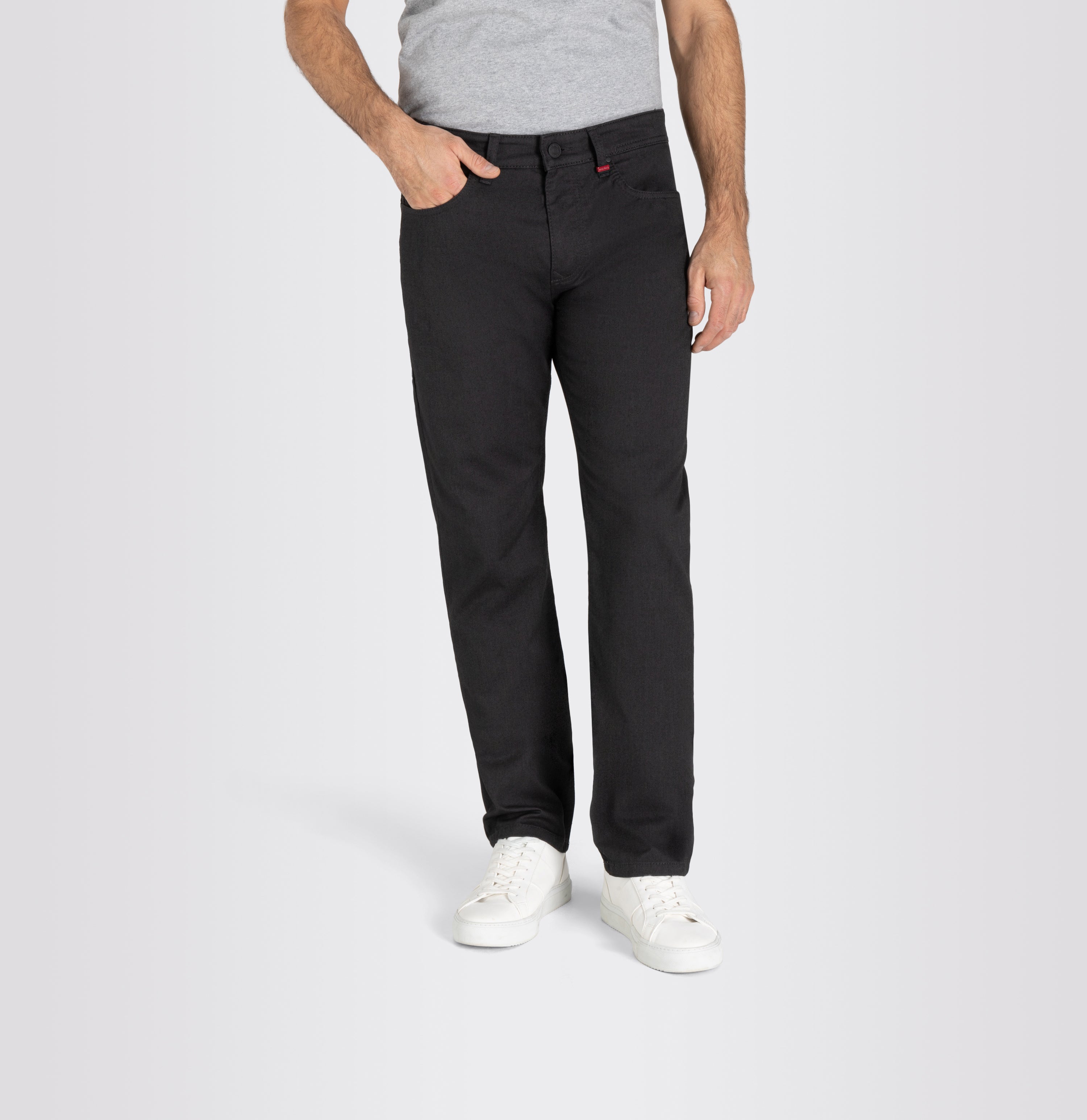MAC Arne Stoffhose - Midnight Charcoal - 0500-01-0733L-077