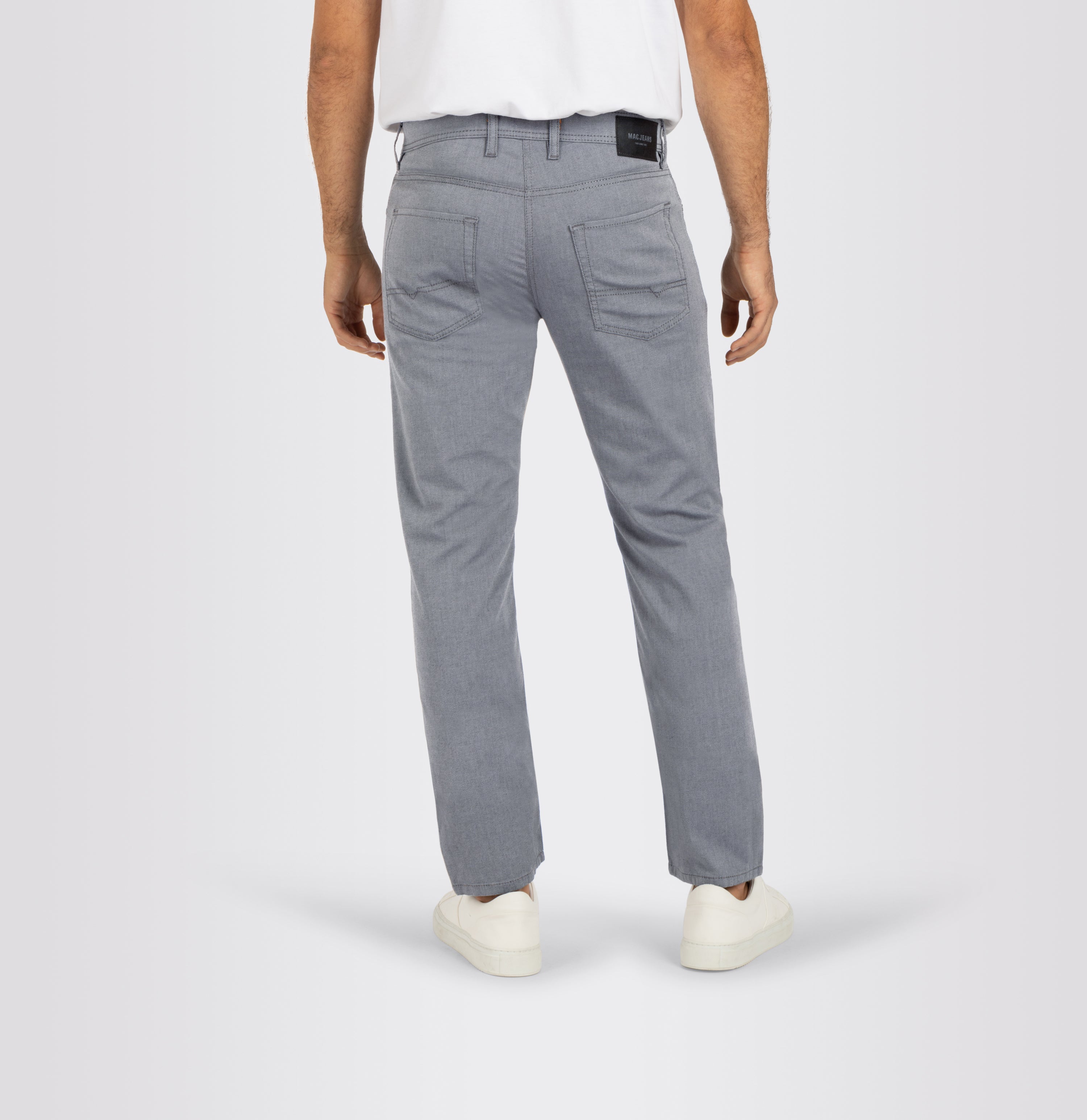 MAC ARNE Stoffhose - Pebble Grey Mist - 0500-01-0617L-084 von MAC