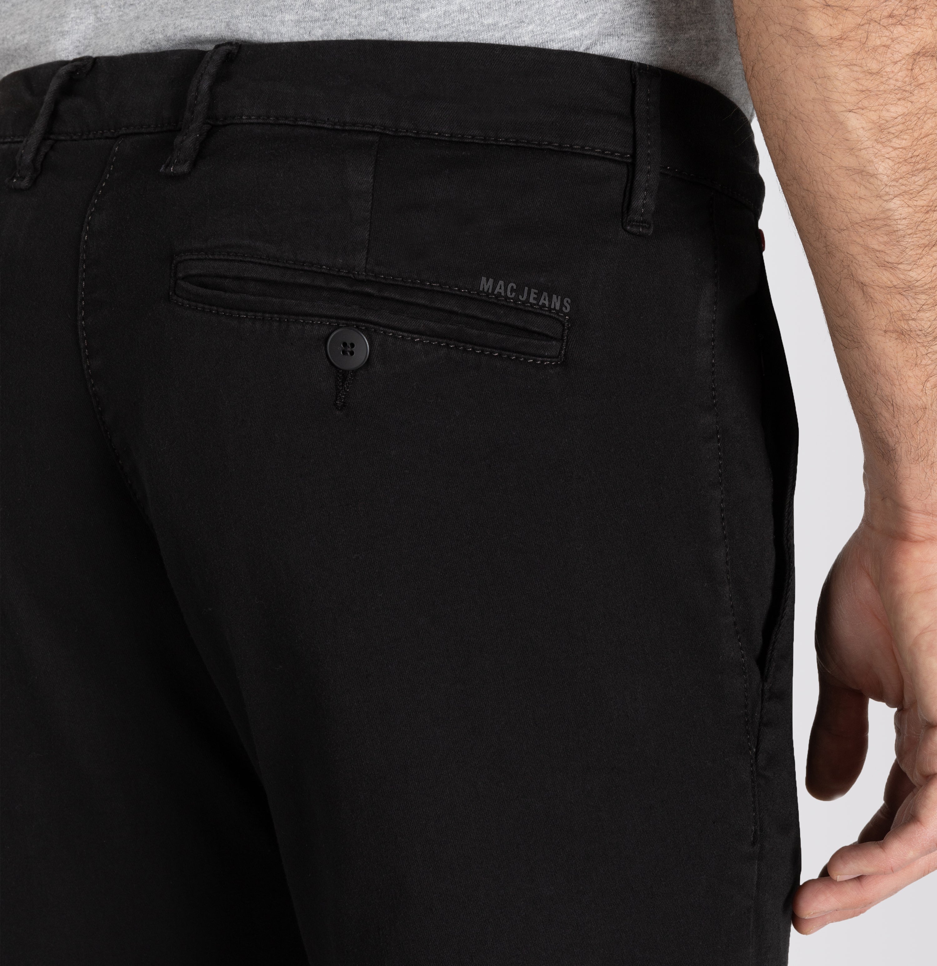 MAC DRIVER Pants - Onyx Night Black - 6351-00-1995L-090W von MAC