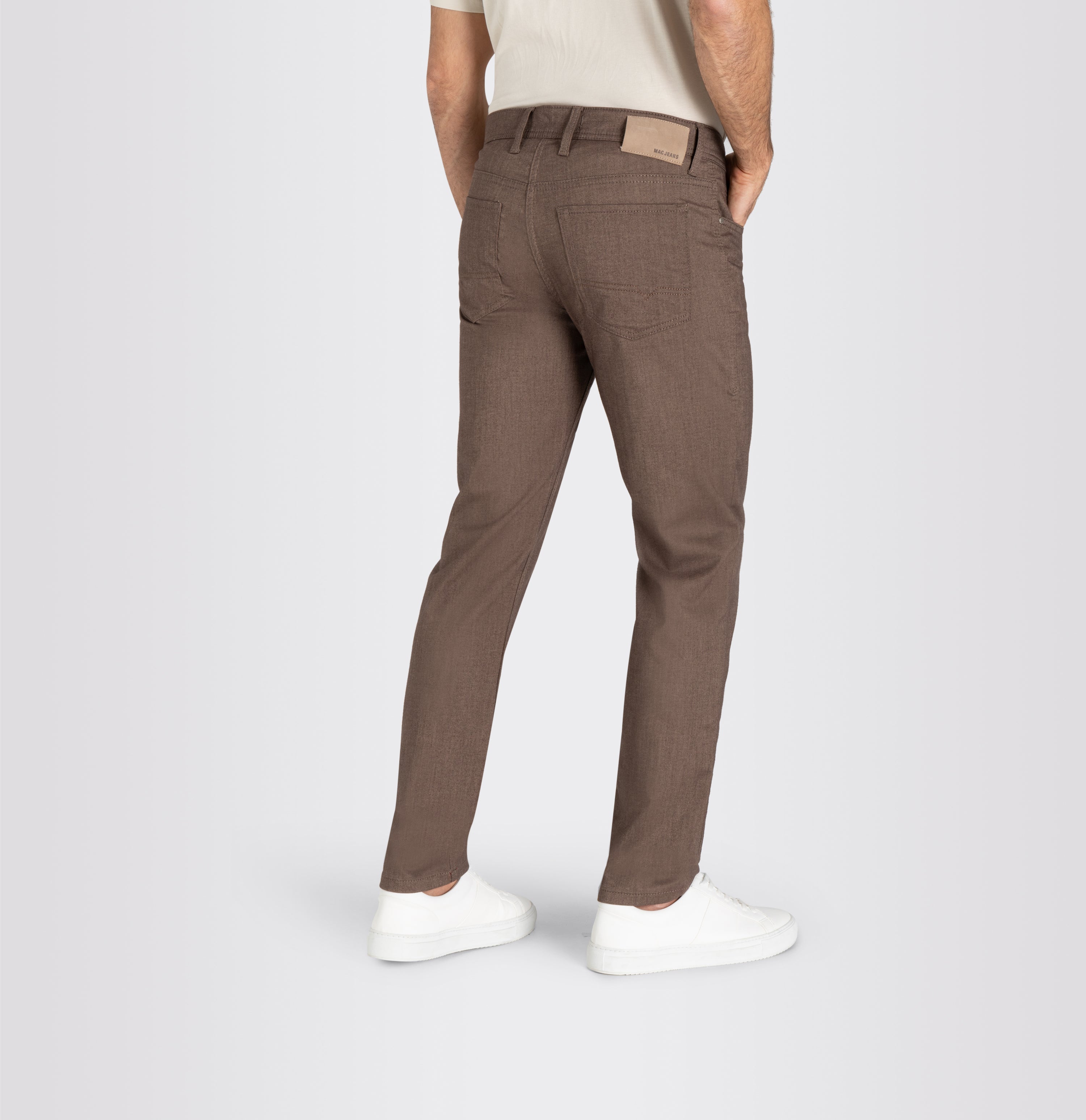 MAC ARNE elegante Hose - Cocoa Drift - 0500-01-0733L-255