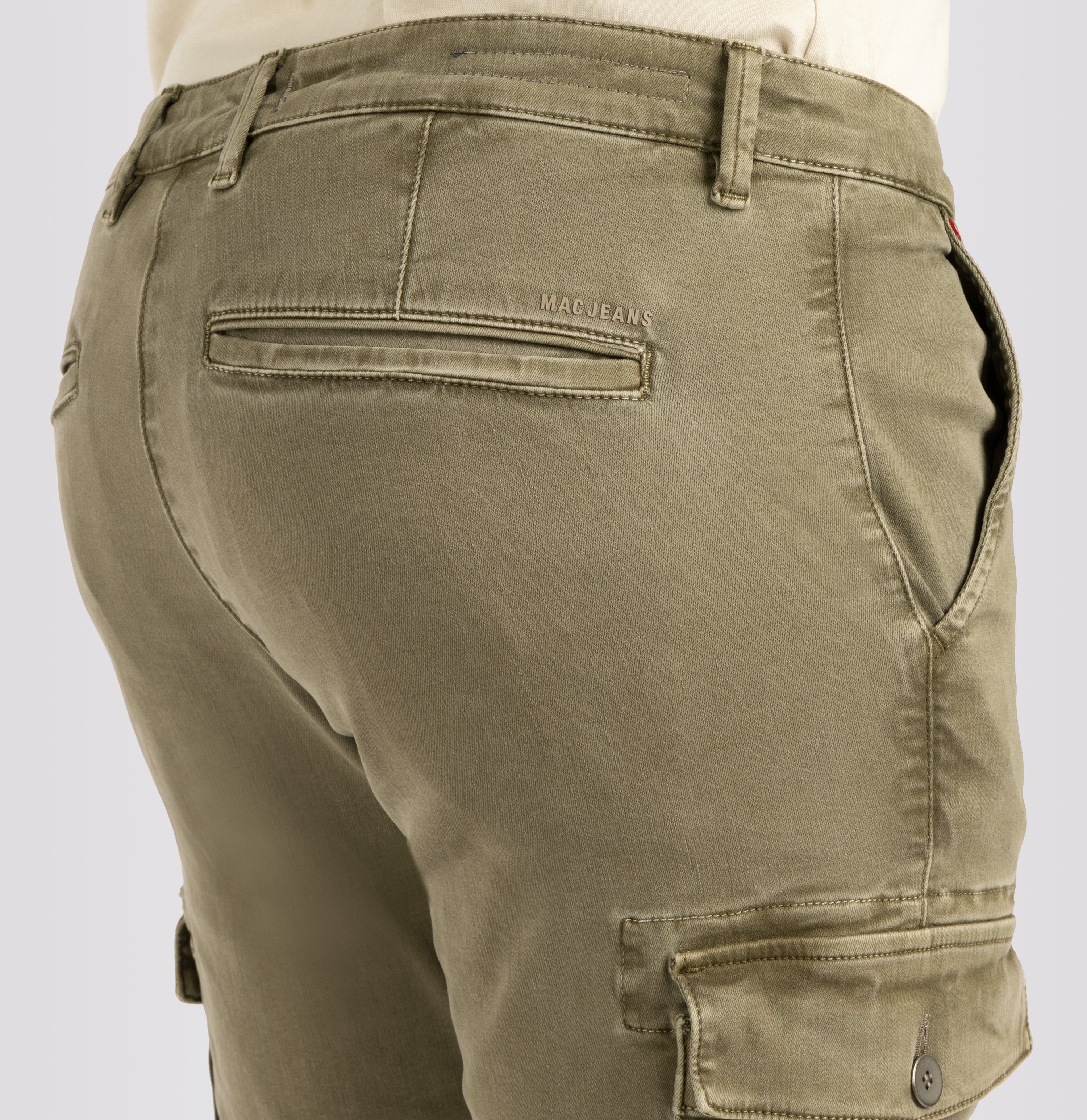 MAC DRIVER CARGO tapered - Olive Grove Green - 6361-PP-1995L-344W von MAC