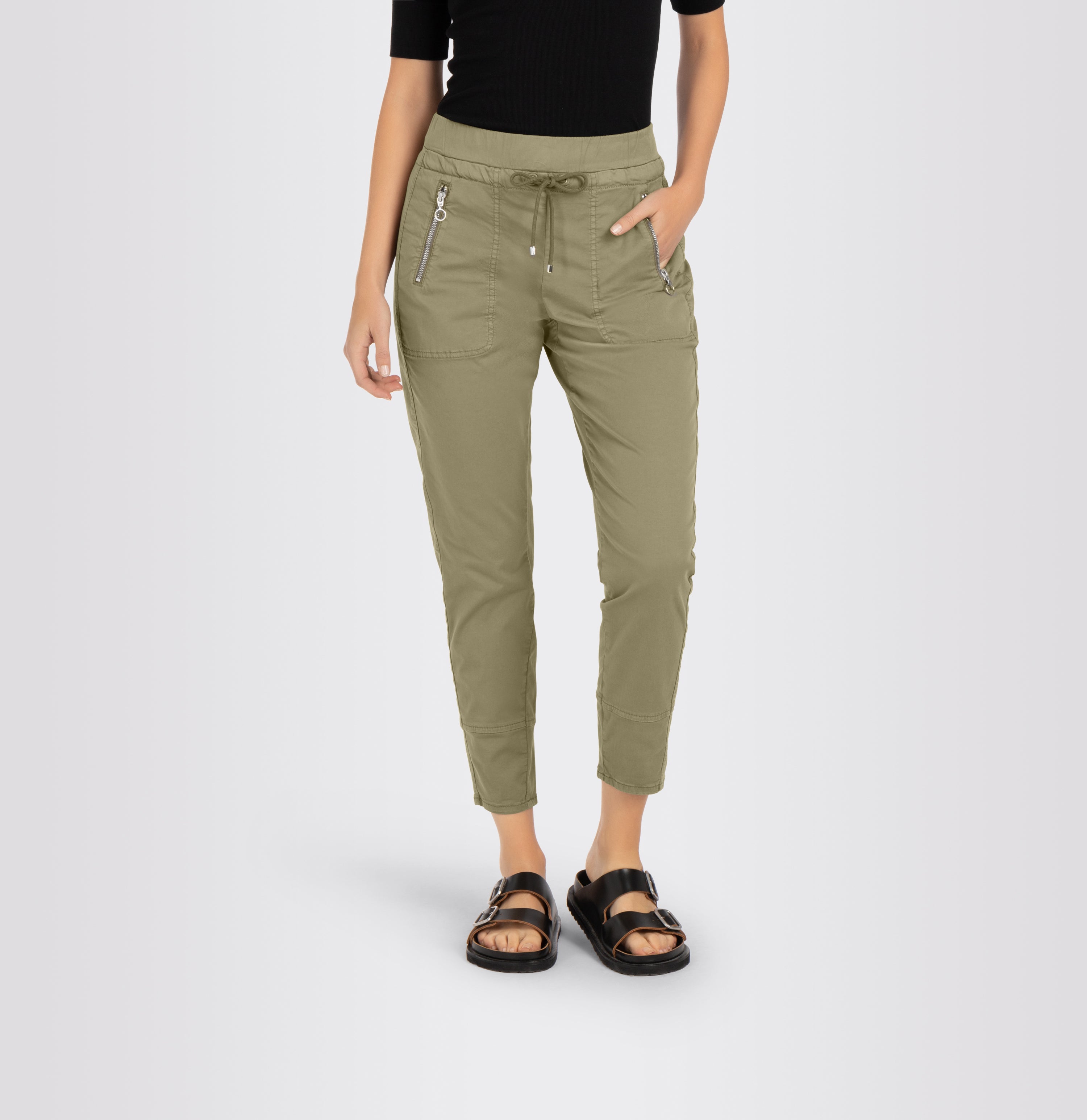 MAC Easy Jogpants - Moss Adventure Green - 3007-00-0434L-358R von MAC