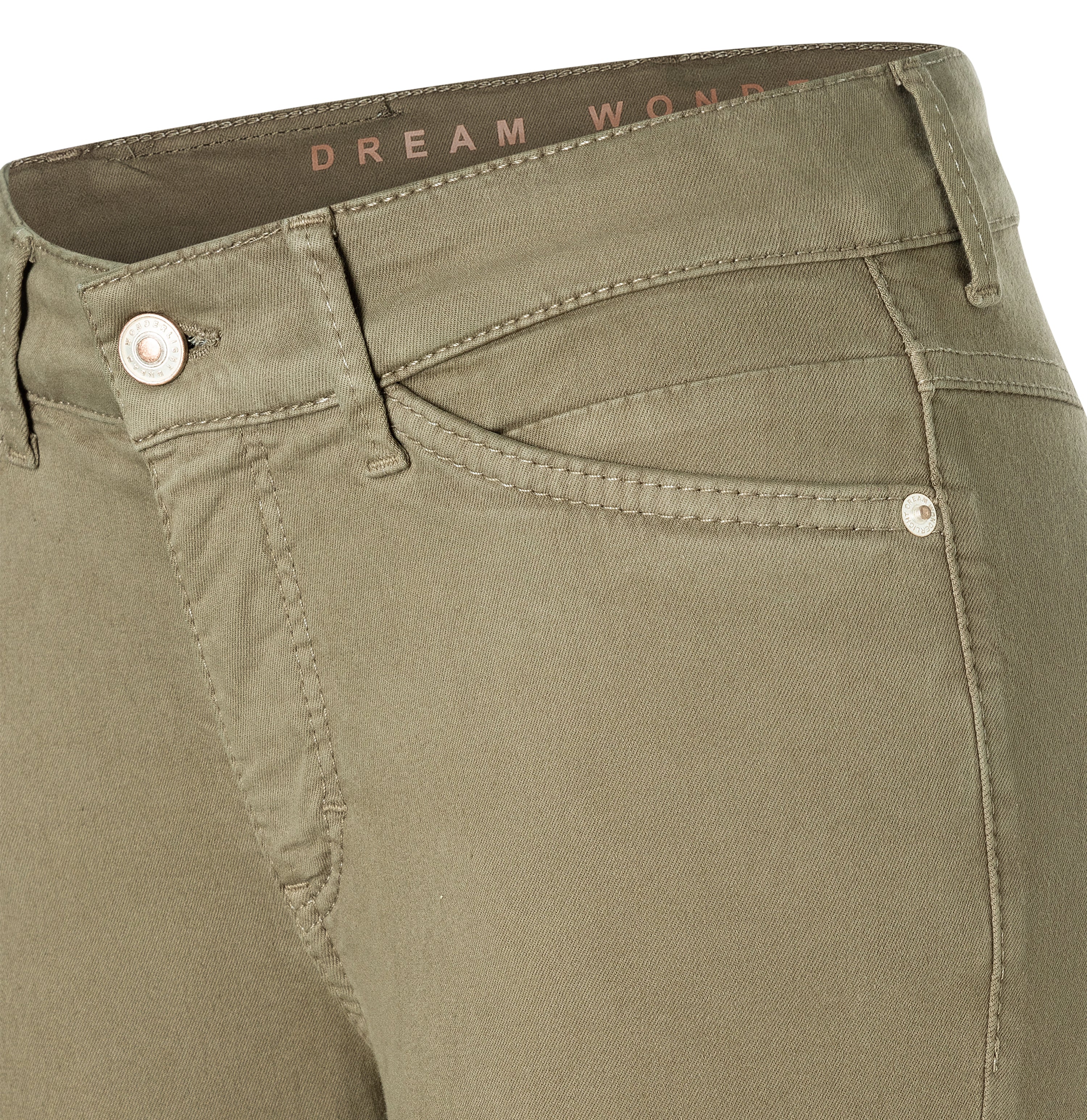 MAC DREAM Jeans - Moss Drift Green - 5492-00-0351L-358R von MAC