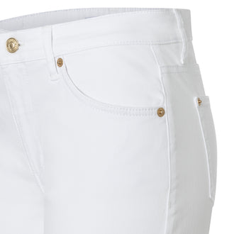 MAC CULOTTE jean blanc 5984-9B-0391L D010 - DENIM LÉGER