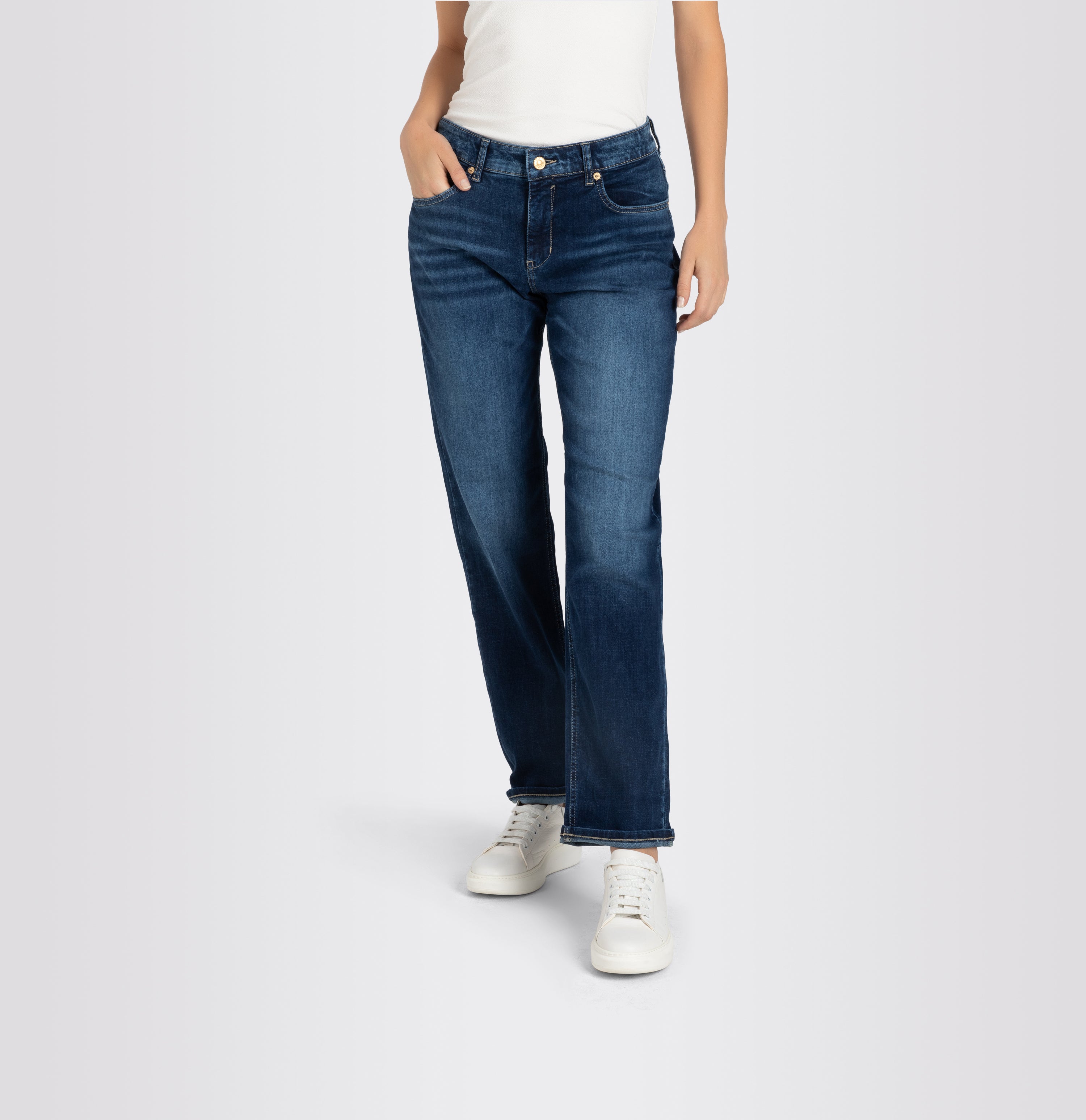 MAC STRAIGHT - Ocean Stained Denim - 5818-90-0389L-D671