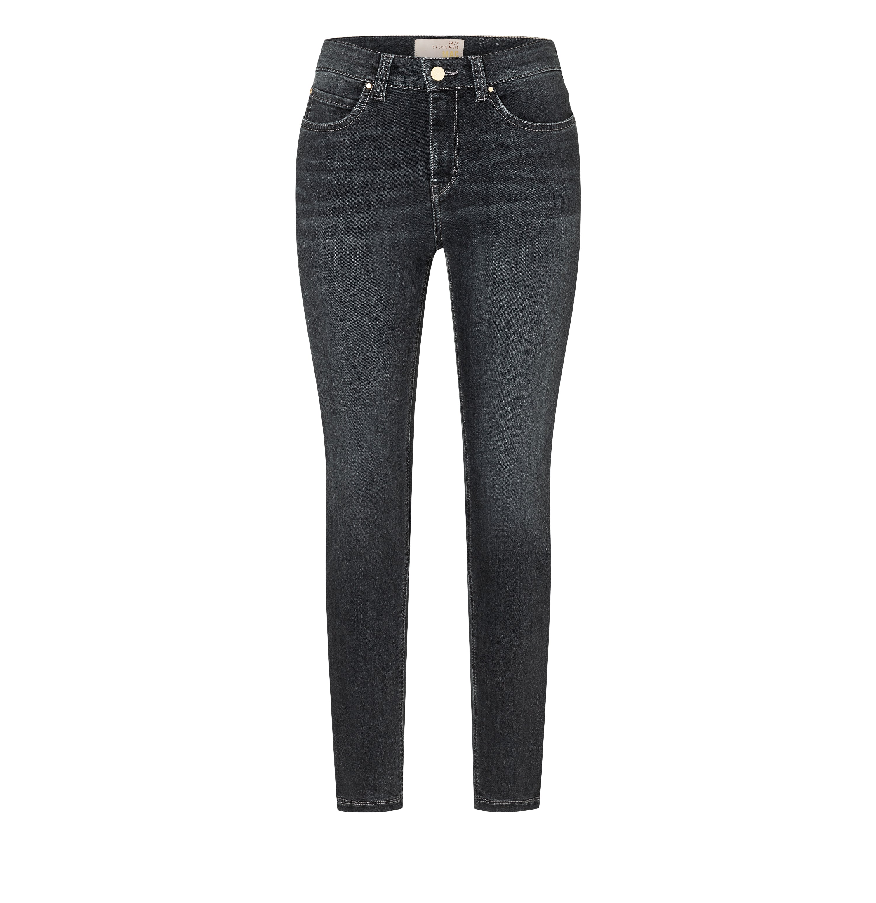 MAC Dream Skinny Five Pocket - Midnight Concrete Black - 2600-90-0357L-D947