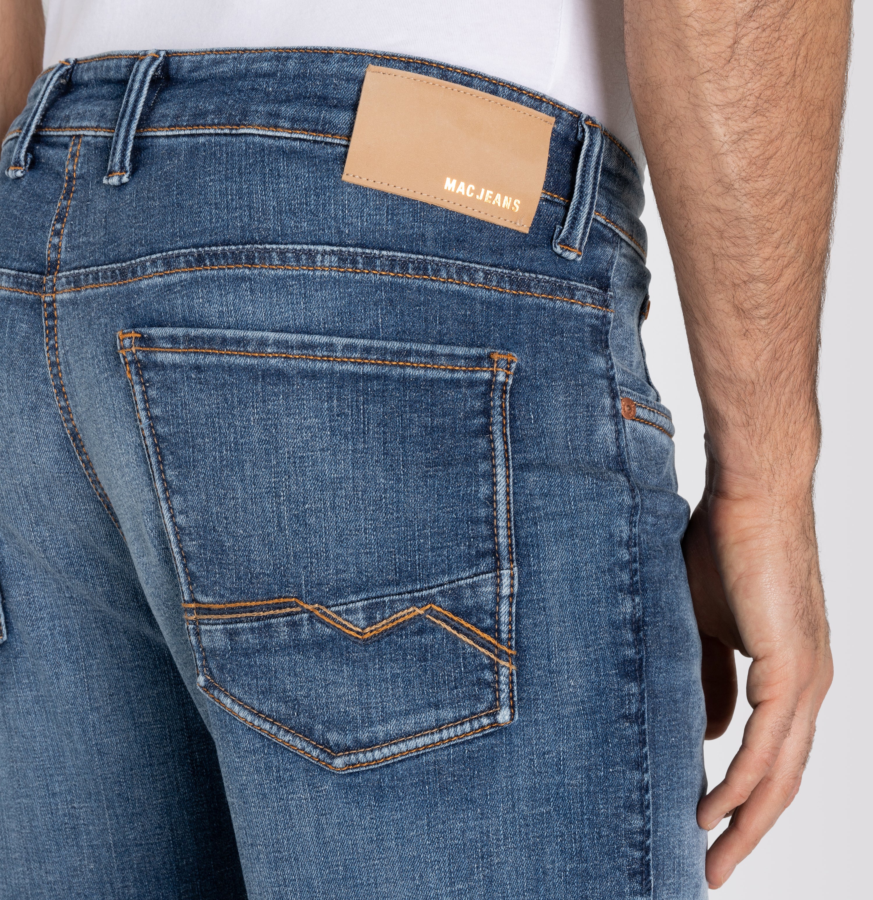 MAC ARNE PIPE Jeans - Harbour Indigo Blue - 0524-T1-1976L-H532 von MAC