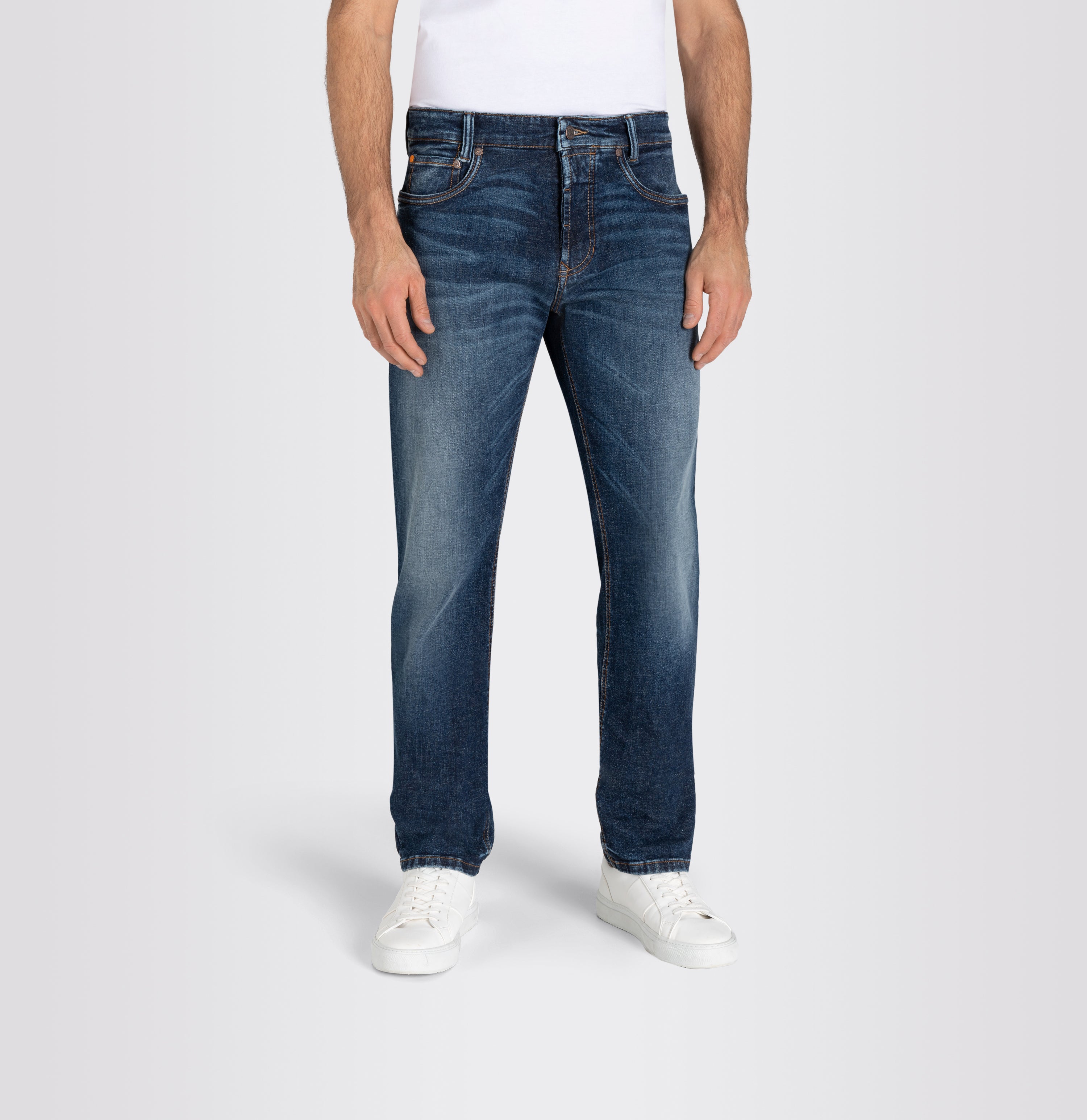 MAC ARNE PIPE Five Pocket - Midnight Indigo Wash - 0524-T1-1976L-H762
