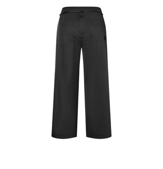 MAC Chiara Belt-Hose - Noir Velvet Black - 3453-00-0400L-090