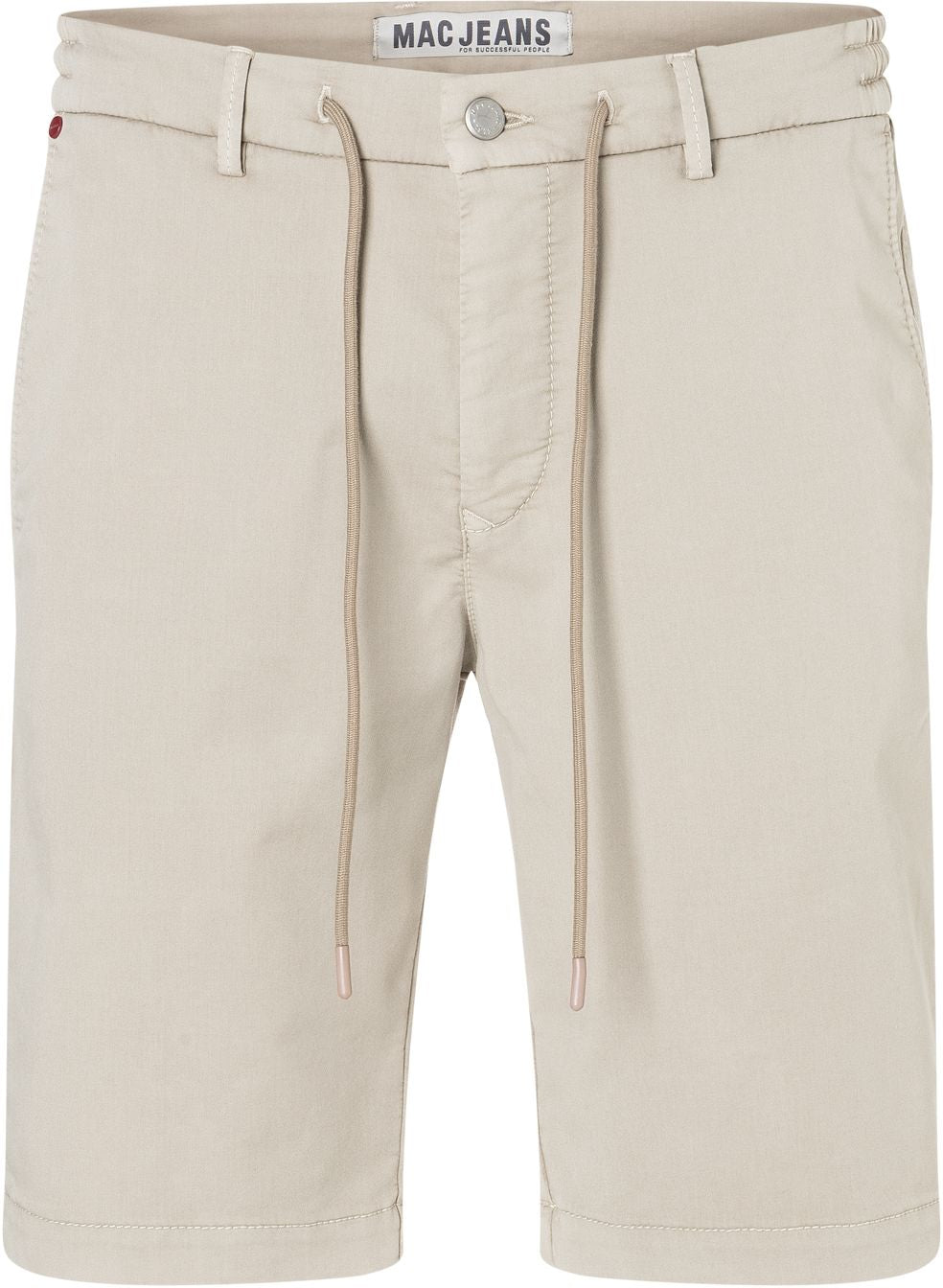 MAC Jog'N Short Stoffshorts - Linen Dune Beige - 6691-PP-0993L-214W