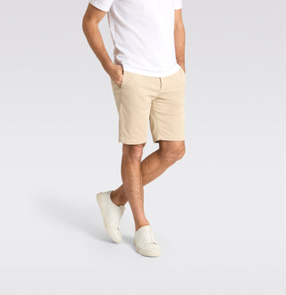 MAC Jog'N Short Stoffshorts - Linen Dune Beige - 6691-PP-0993L-214W