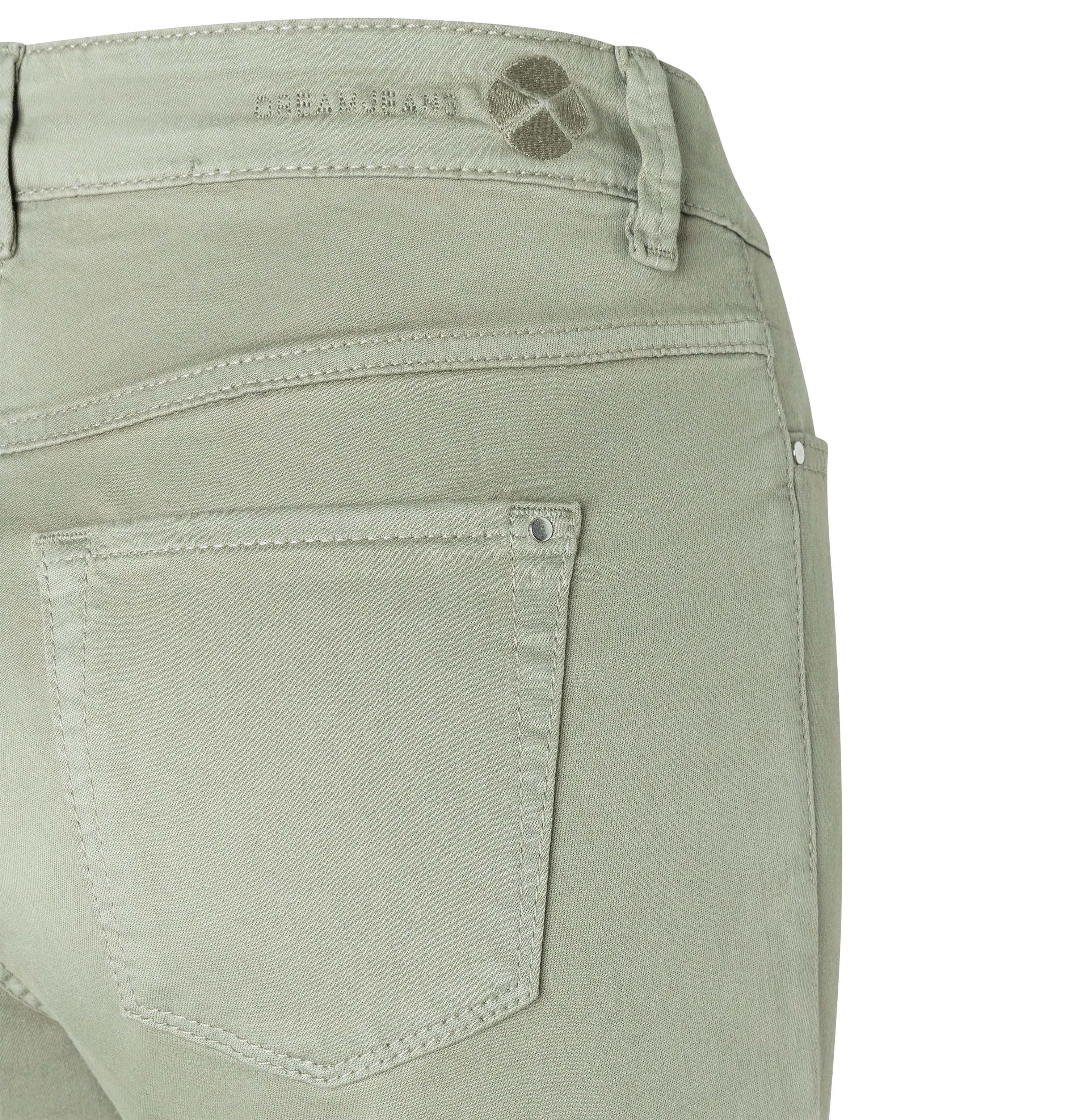 MAC DREAM CHIC Cropped Hose - Sage Mist Green - 5471-00-0355L-343R von MAC