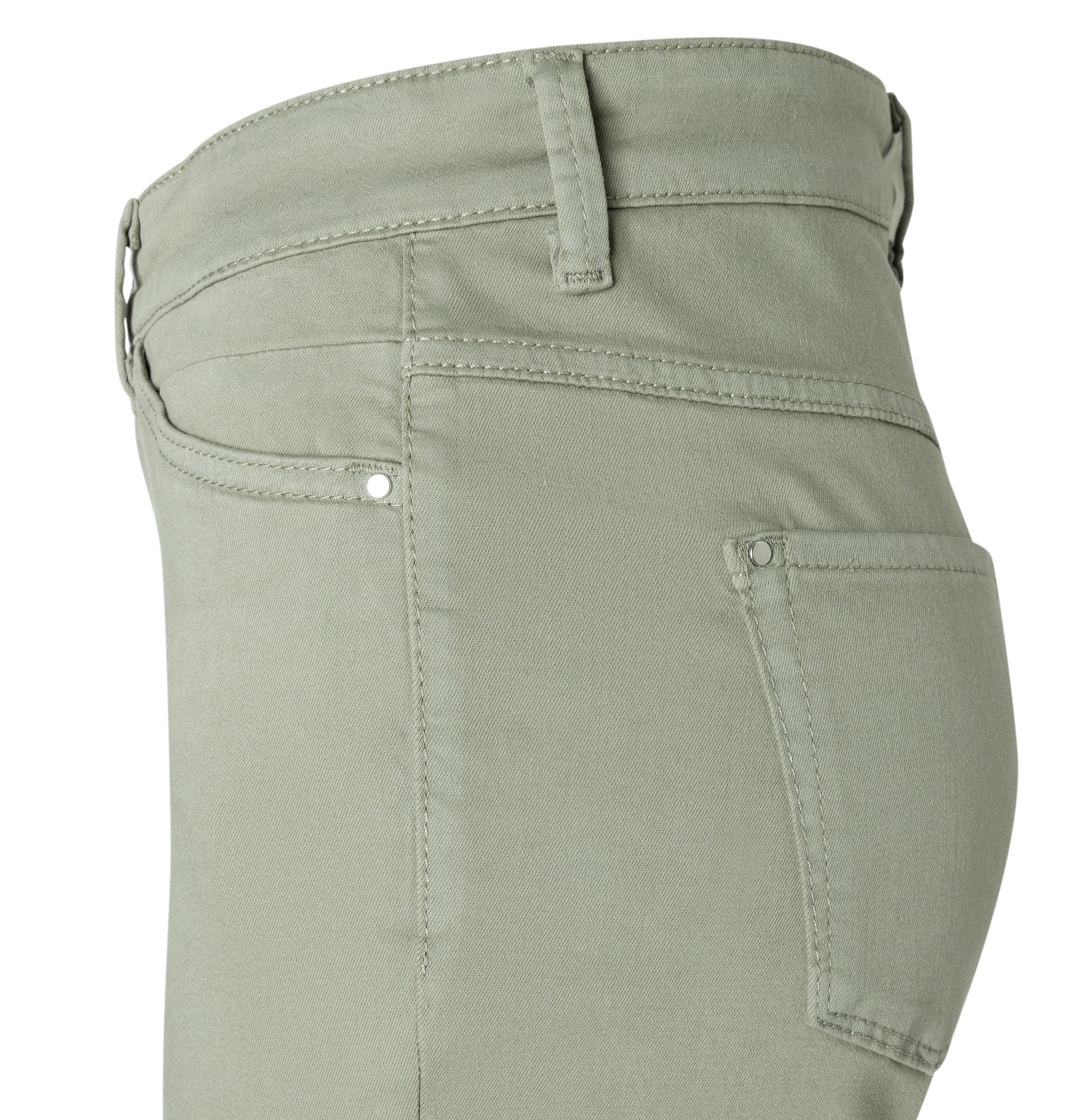 MAC DREAM CHIC Cropped Hose - Sage Mist Green - 5471-00-0355L-343R von MAC