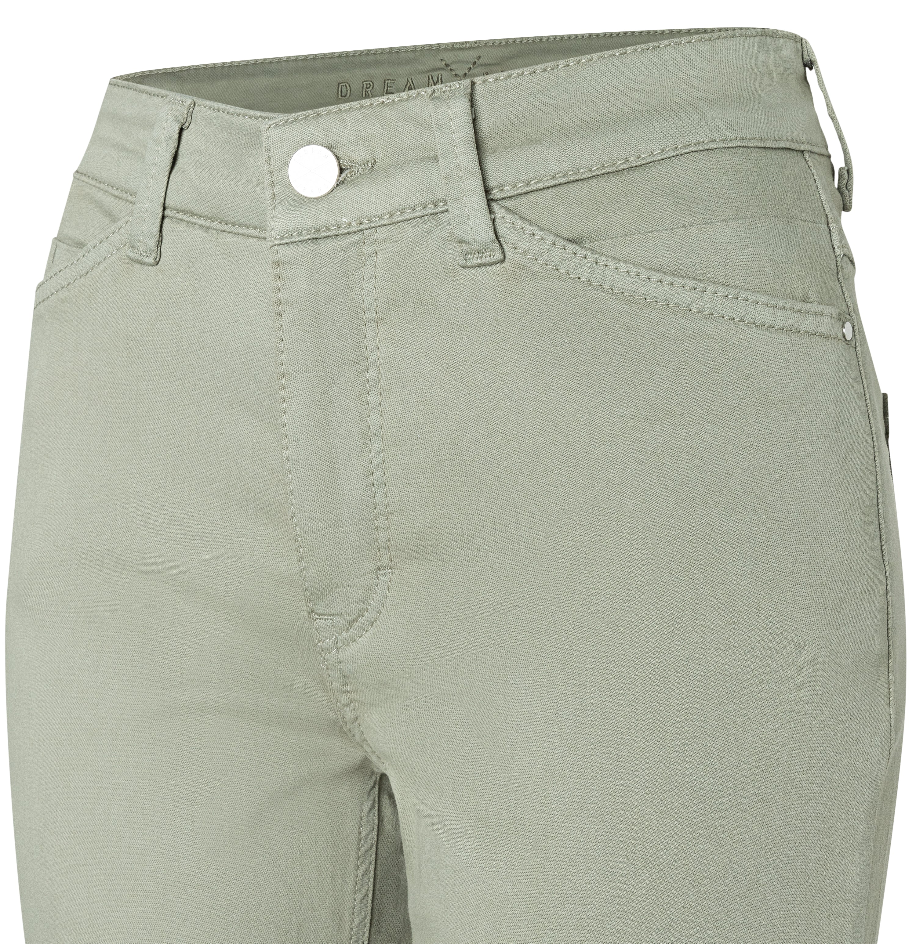 MAC DREAM CHIC Cropped Hose - Sage Mist Green - 5471-00-0355L-343R von MAC