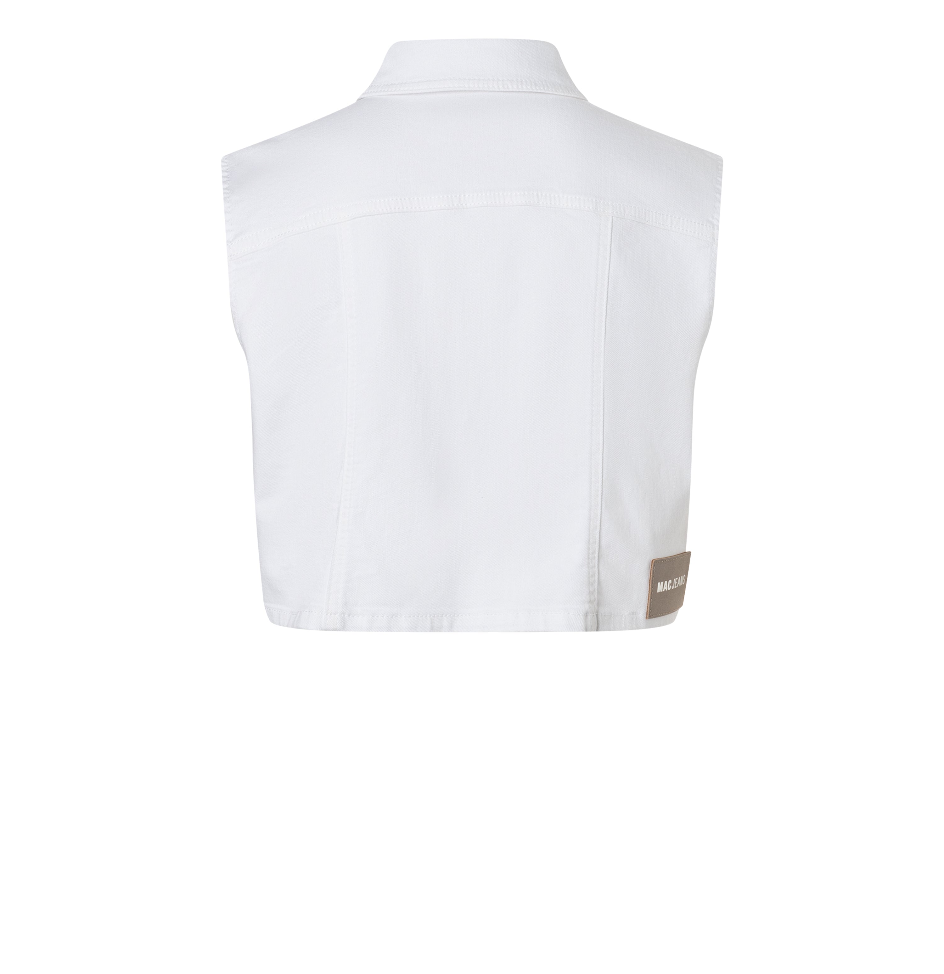 MAC VEST SHORT - Alpine Mist White - 0123-90-0377-D010