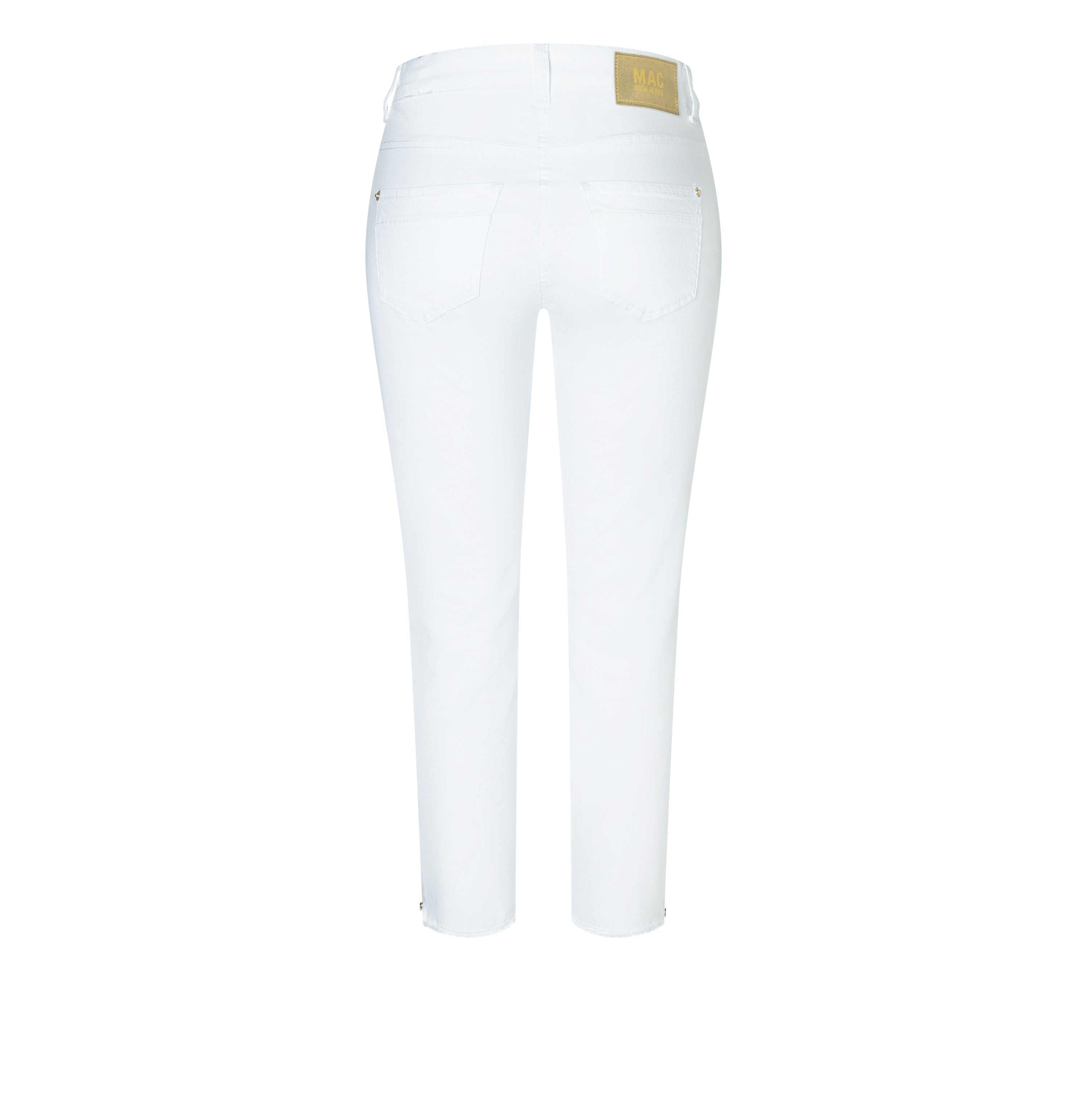 MAC Rich Slim Jeans - Bright Chalk White - 5755-90-0389-D010