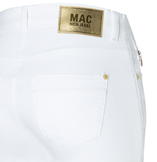 MAC Rich Slim Jeans - Bright Chalk White - 5755-90-0389-D010
