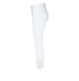 MAC Rich Slim Jeans - Bright Chalk White - 5755-90-0389-D010