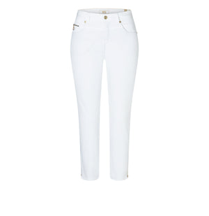 MAC Rich Slim Jeans - Bright Chalk White - 5755-90-0389-D010