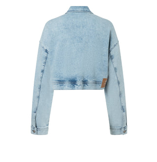 MAC JACKET sunny stay blue Cropped Fog Blue - 0124-90-0333-D197