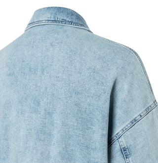MAC JACKET sunny stay blue Cropped Fog Blue - 0124-90-0333-D197