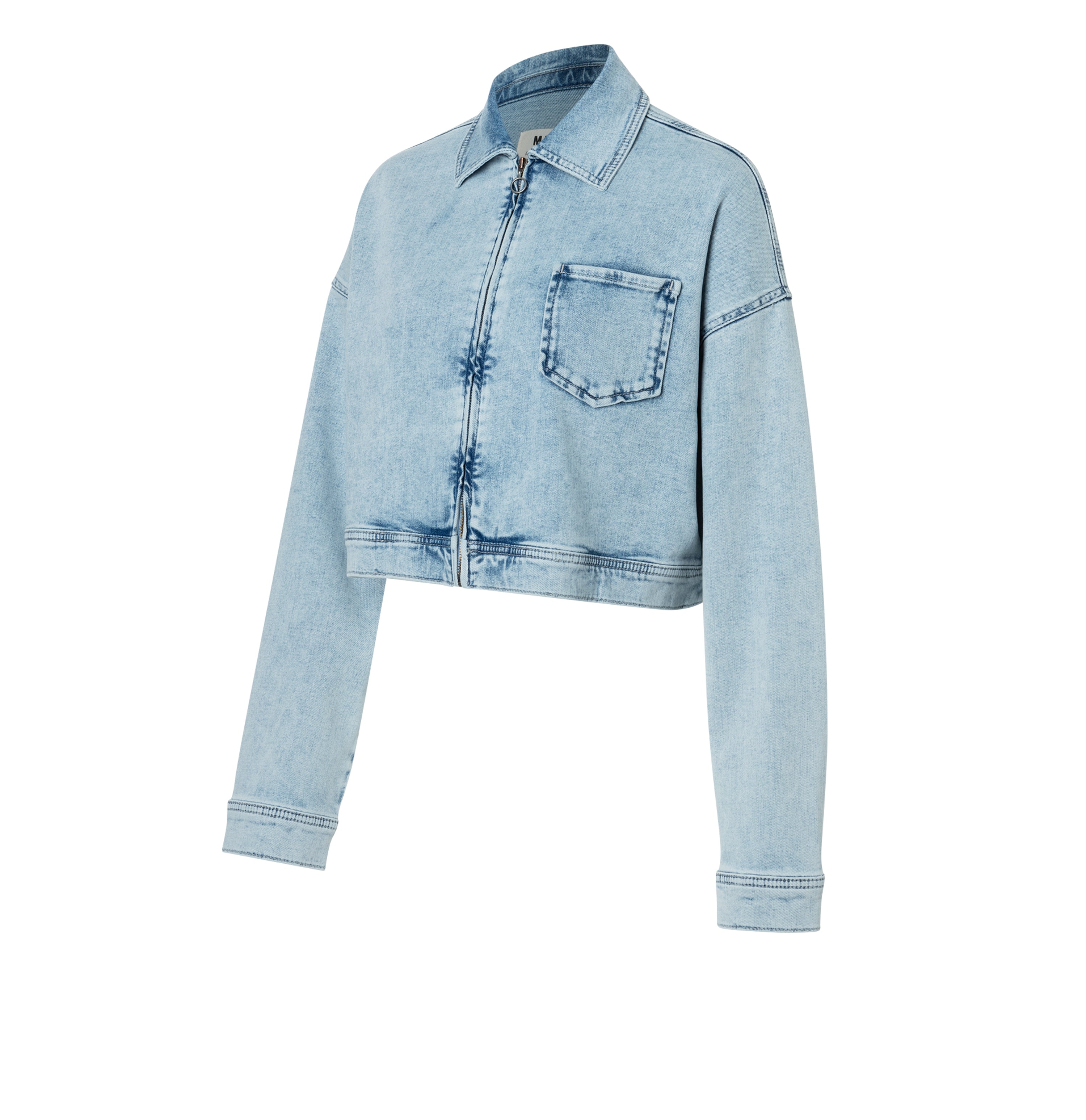 MAC JACKET sunny stay blue Cropped Fog Blue - 0124-90-0333-D197 von MAC