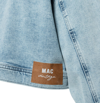 MAC JACKET sunny stay blue Cropped Fog Blue - 0124-90-0333-D197