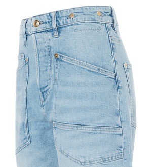 MAC BAGGY light blue net washed 2321-90-0361L D205 Straight Sky Mist - 2321-90-0361L-D205