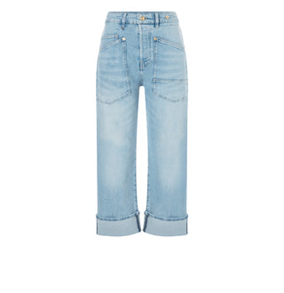 MAC BAGGY light blue net washed 2321-90-0361L D205 Straight Sky Mist - 2321-90-0361L-D205