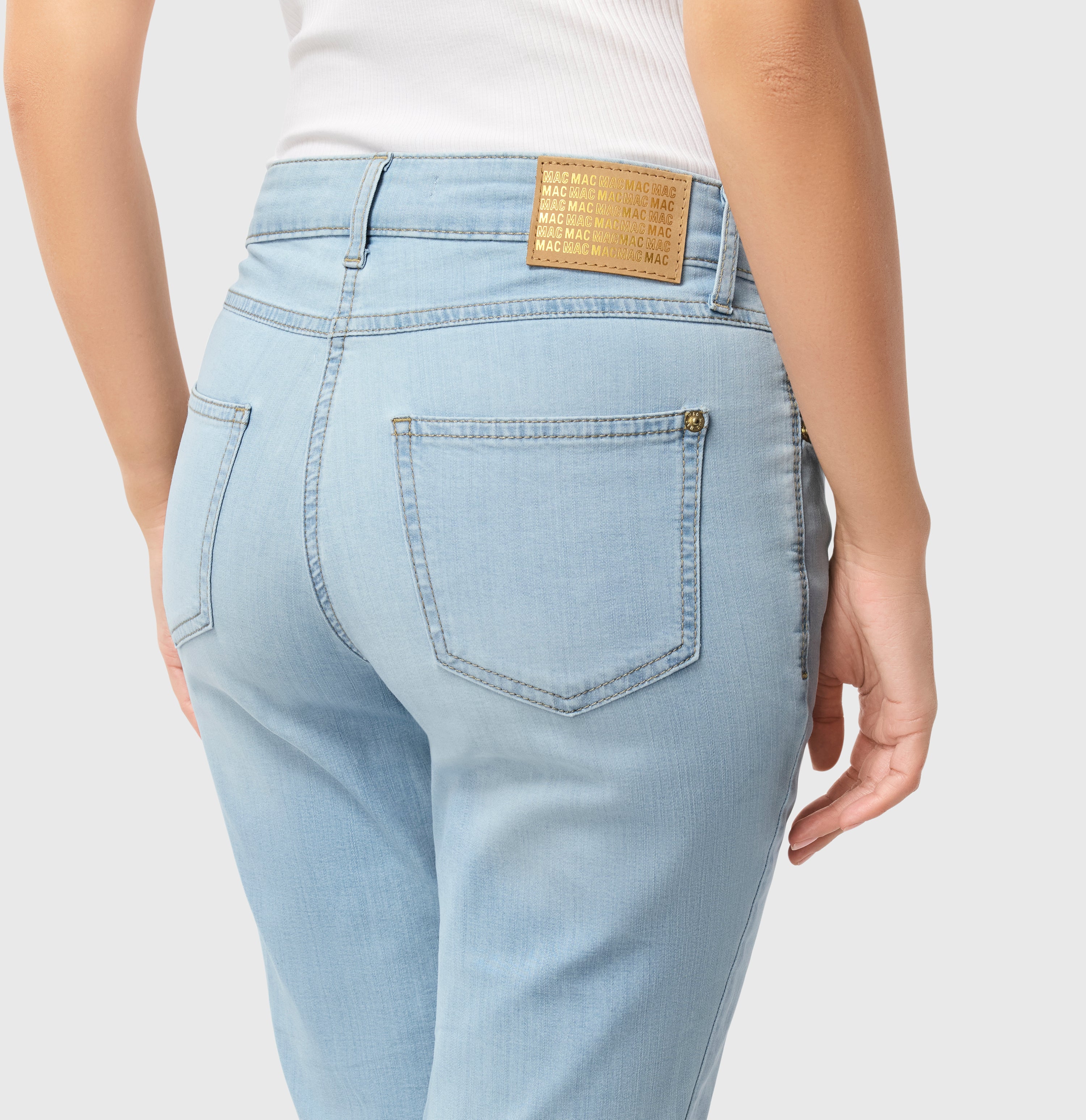 MAC MELANIE 7/8 light denim - Seafoam Horizon - 5045-90-0352-D206 von MAC