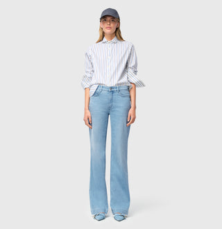 MAC Wide Jeans - Skyfoam Light Blue - 5228-90-0387L-D296