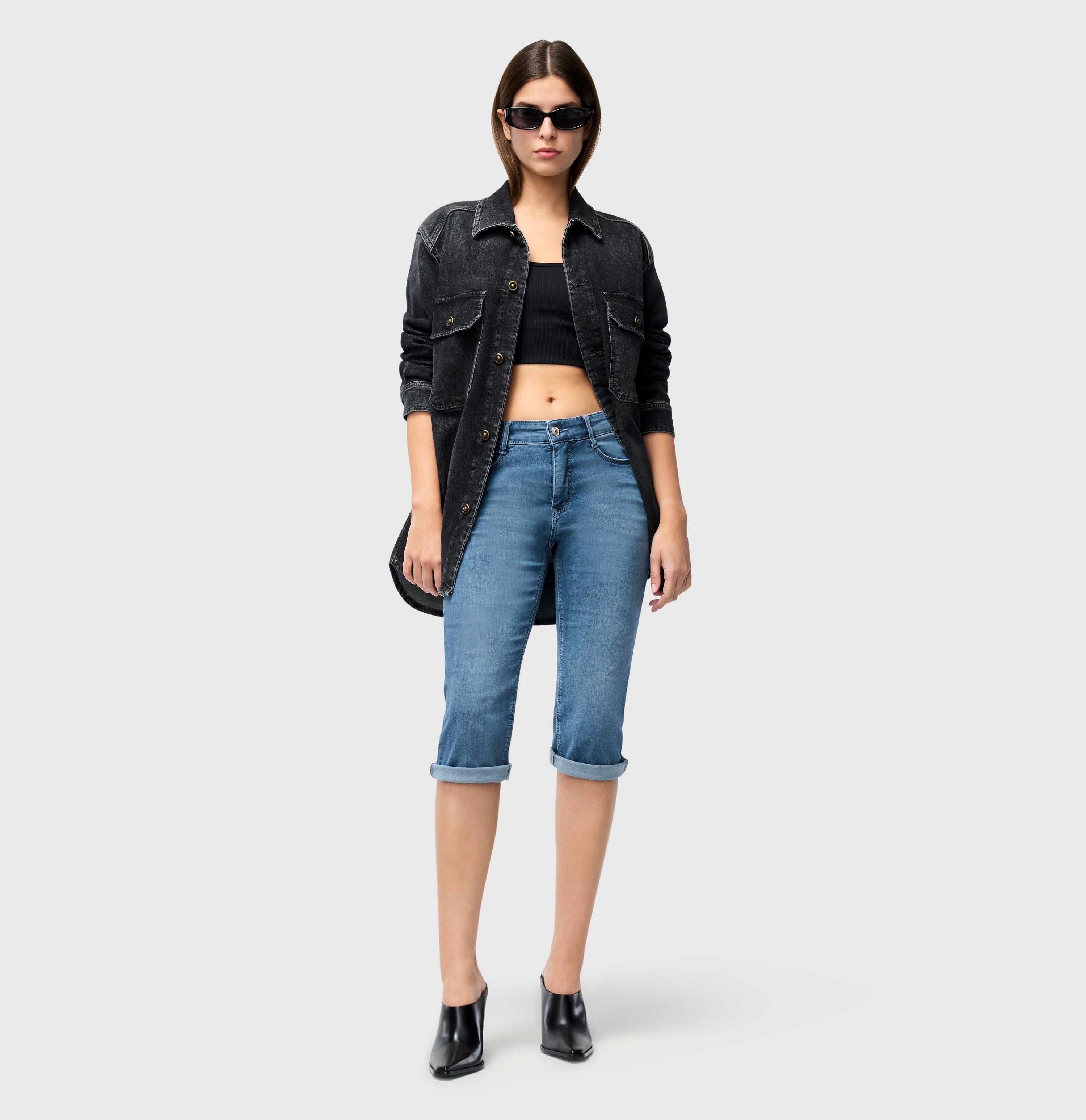 MAC DREAM SUN Caprihose - Coastal Denim Blue - 5472-90-0351-D413 von MAC