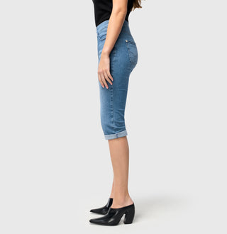 MAC DREAM SUN Caprihose - Coastal Denim Blue - 5472-90-0351-D413