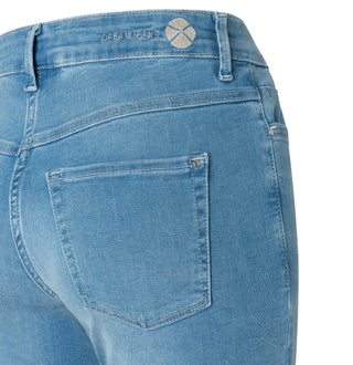 MAC DREAM CHIC Cropped Jeans - Lake Breeze Blue - 5471-90-0355L-D451