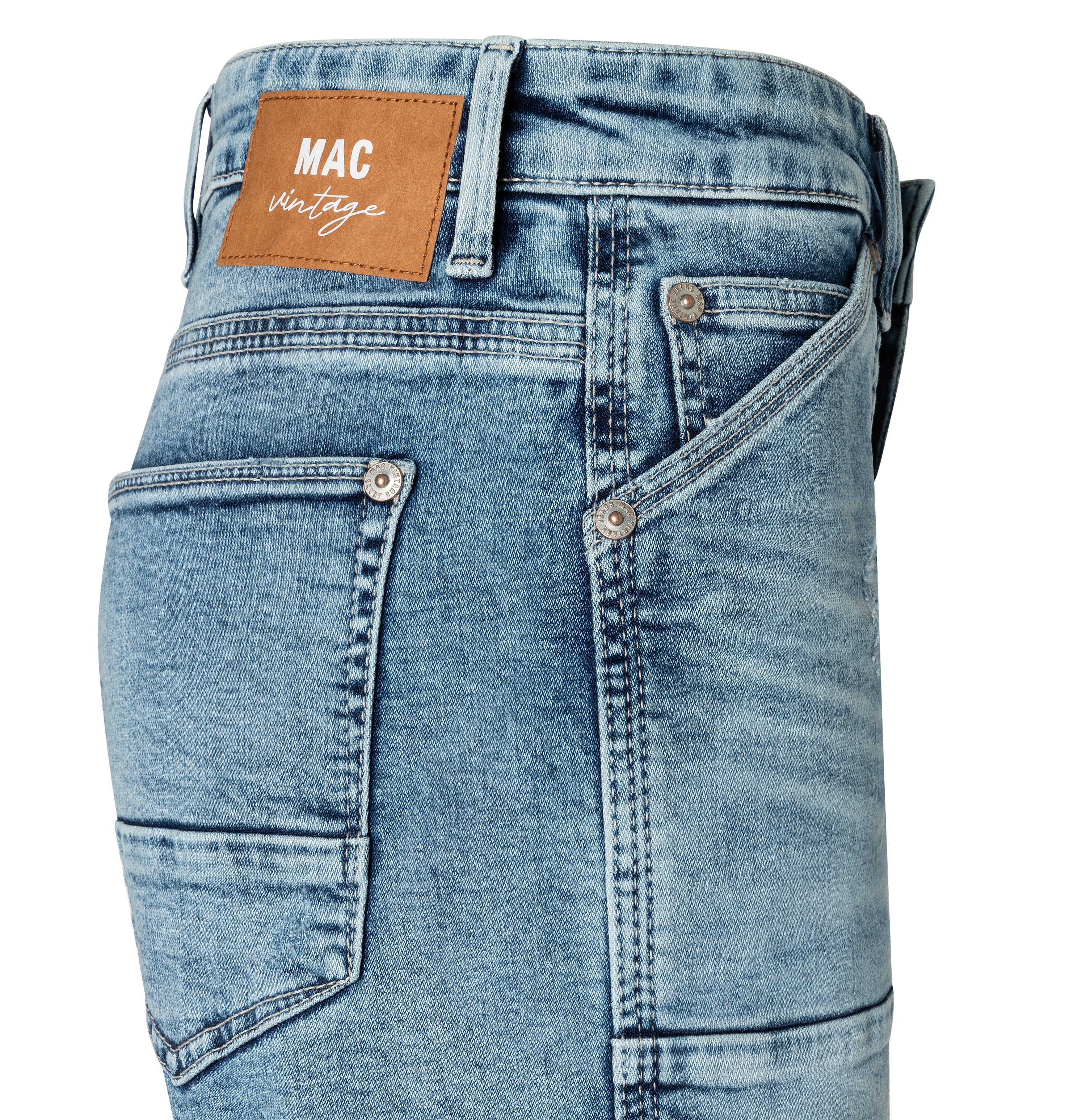 MAC IOWA Jeans - Saltwashed Sky - 2803-90-0333L-D475 von MAC