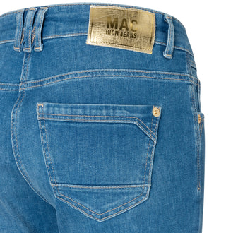 MAC Rich Slim Jeans - Seaside Marina Blue - 5703-90-0389L-D514